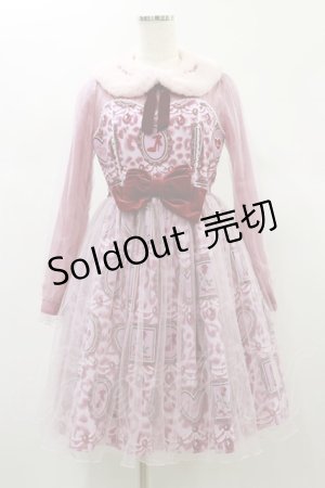 画像: Angelic Pretty / Girly Leopardワンピース Free ピンク H-24-12-07-085-AP-OP-NS-ZH