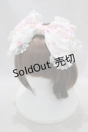 画像: BABY,THE STARS SHINE BRIGHT / はなもも Shangri-La柄カチューシャ  オフ白 H-24-12-09-013-BA-AC-NS-ZH