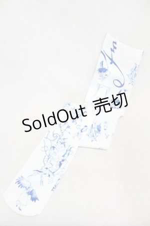 画像: ネバアランド / 100人の友達タイツ  青 H-24-12-10-006-LO-ZA-KB-ZH