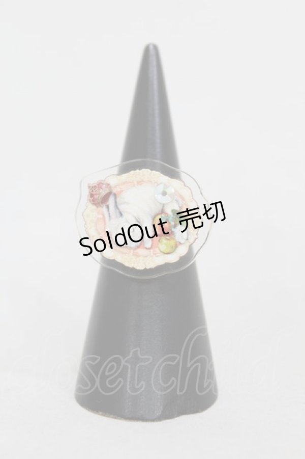 画像1: Enchantlic Enchantilly / おやすみ午後3時のクイーンバニーリング Free ゴールド H-24-12-10-1012-LO-AC-NS-ZH (1)