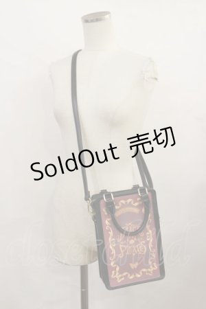 画像: ALICE and the PIRATES / クリスのタロットカード型Bag  ブラック H-24-12-11-1036-PA-BG-NS-ZH