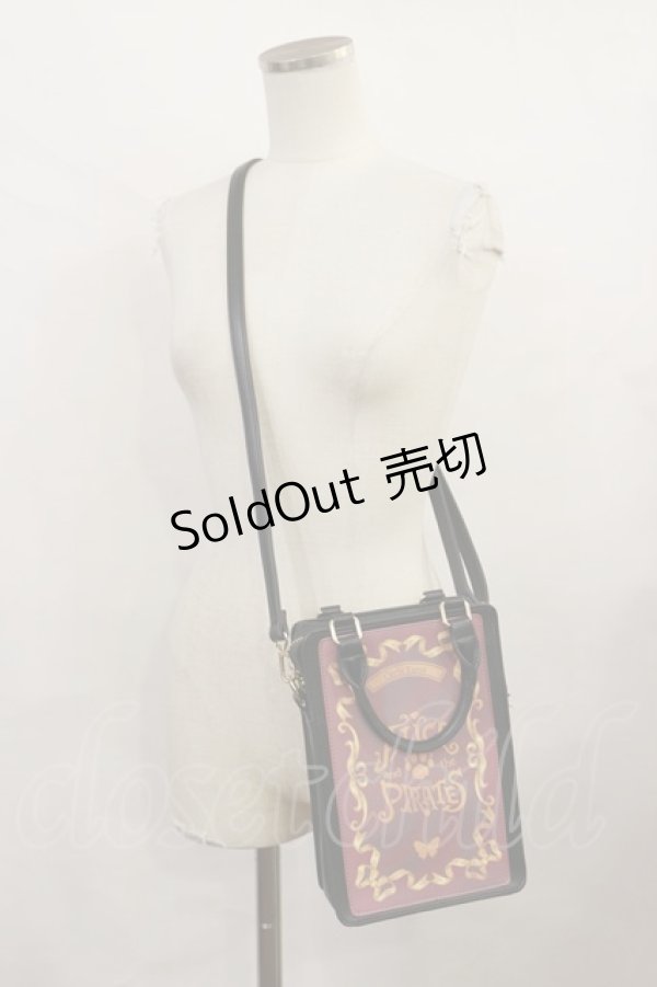 画像1: ALICE and the PIRATES / クリスのタロットカード型Bag  ブラック H-24-12-11-1036-PA-BG-NS-ZH (1)