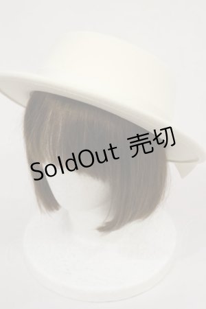 画像: m petit by misako / サンリオキャラクターズコラボ シナモロール カンカン帽  オフ H-24-12-11-1038-LO-AC-NS-ZH