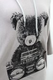 画像3: HYSTERIC GLAMOUR / BEAR BOOMBOXワンピース  グレー H-24-12-12-1001-PU-OP-KB-ZT043 (3)