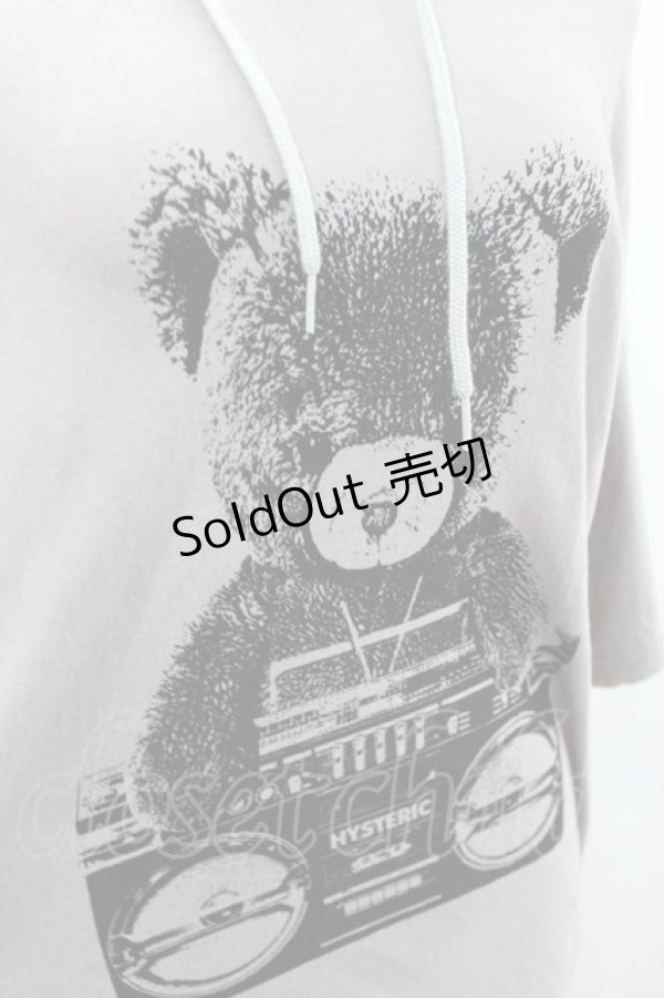 画像3: HYSTERIC GLAMOUR / BEAR BOOMBOXワンピース  グレー H-24-12-12-1001-PU-OP-KB-ZT043 (3)