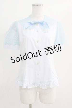 画像: Angelic Pretty / Shooting Starブラウス Free サックス H-24-12-13-037-AP-BL-NS-ZH