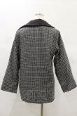 画像2: NieR Clothing / キルティングコート  黒 H-24-12-15-033-PU-CO-KB-ZT-C009 (2)