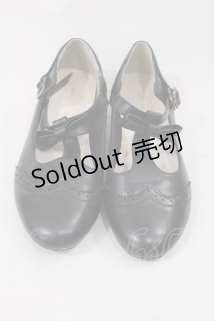 画像: m petit by misako / AMPUリボンストラップP LL ブラック H-24-12-20-2037-LO-SH-NS-ZH