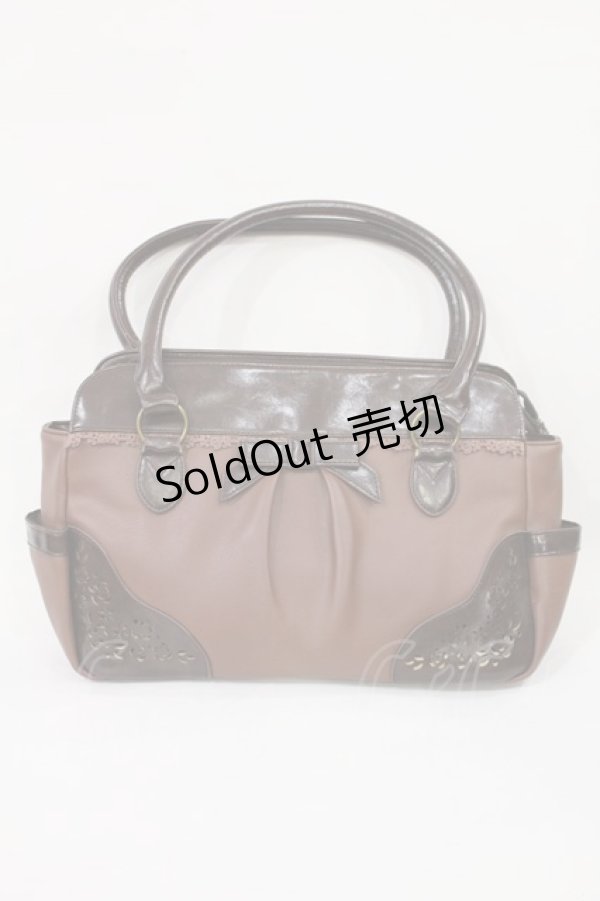 画像1: axes femme / ショルダーバッグ  ブラウン H-24-12-20-2039-AX-BG-NS-ZH (1)