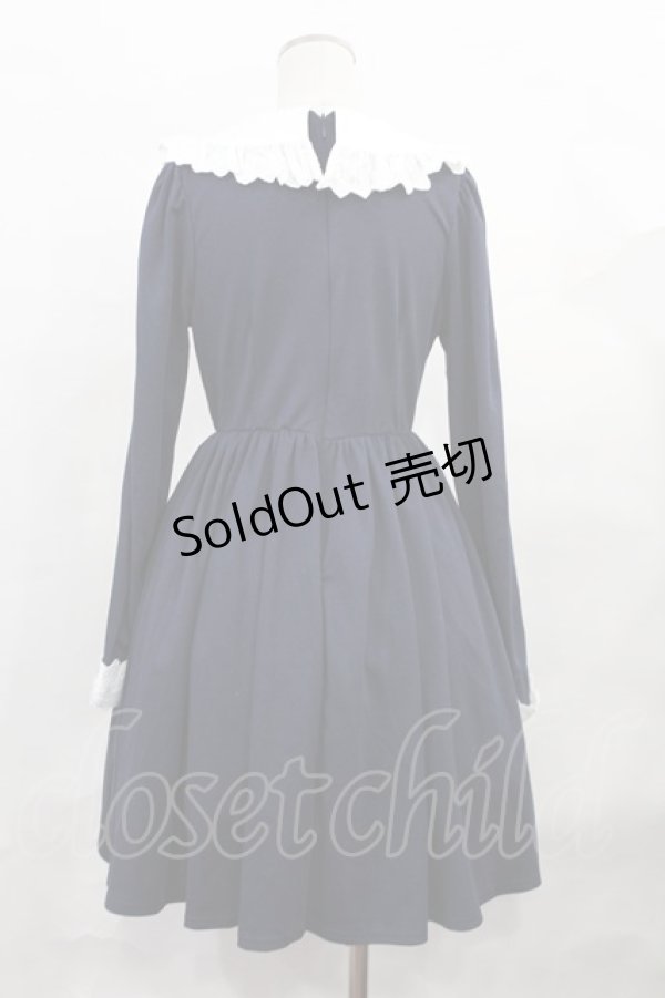 画像2: Ank Rouge / クレリックワンピース M ネイビー H-24-12-20-2008-CA-OP-NS-ZH (2)
