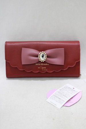 画像: m petit by misako / サンリオキャラクターズコラボ ハローキティ 長財布  レッド H-24-12-21-008-LO-ZA-NS-ZH