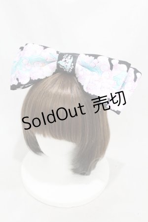 画像: Royal Princess Alice / Lily of the valleyカチューシャ・飴ノ森ふみかコラボ  ブラック H-24-12-22-1038-LO-AC-NS-ZH