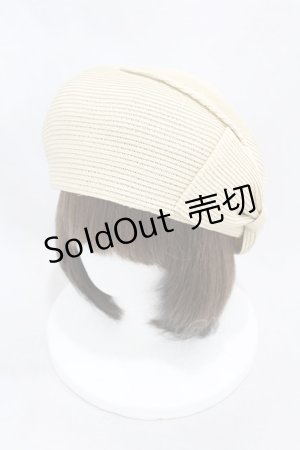 画像: an another angelus / ストローベレー帽  IVORY H-24-12-22-1041-CA-AC-NS-ZH