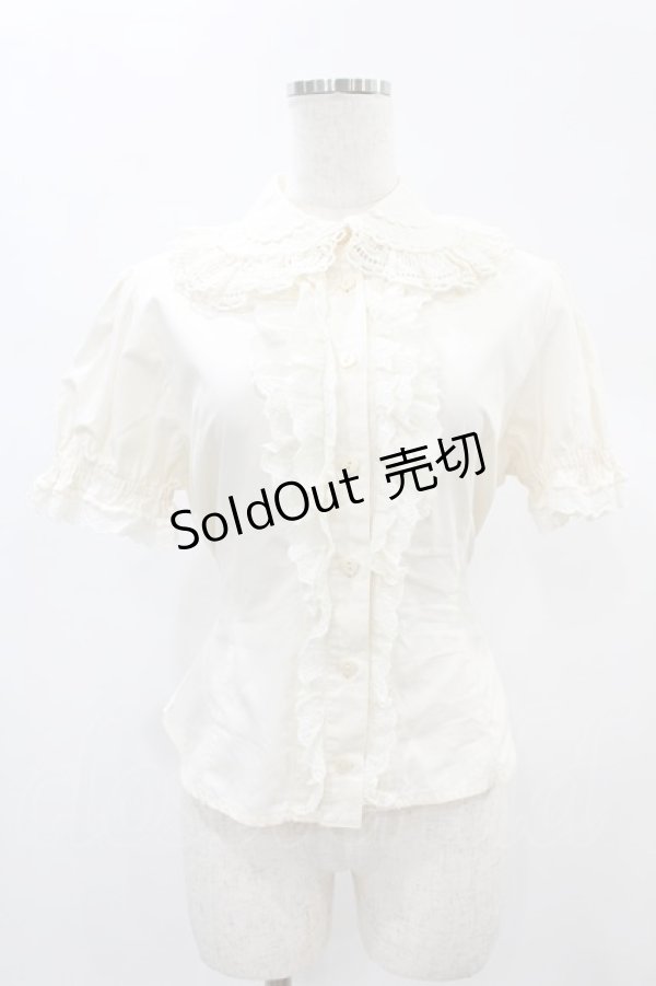 画像1: BABY,THE STARS SHINE BRIGHT / ハートハートブラウス Free 生成り H-24-12-24-1053-BA-BL-NS-ZH (1)