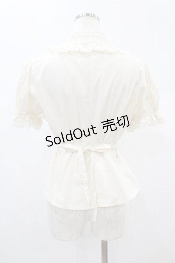 画像2: BABY,THE STARS SHINE BRIGHT / ハートハートブラウス Free 生成り H-24-12-24-1053-BA-BL-NS-ZH (2)