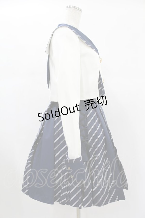 画像3: Angelic Pretty / Bunny College Formal Set Free ネイビー H-24-12-24-1013-AP-OP-NS-ZH (3)