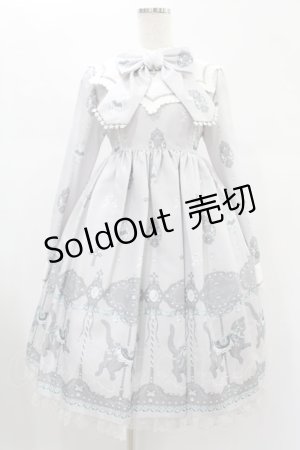 画像: Angelic Pretty / Dream Cat Go RoundワンピースSet Free グレー H-24-12-24-1014-AP-OP-NS-ZH