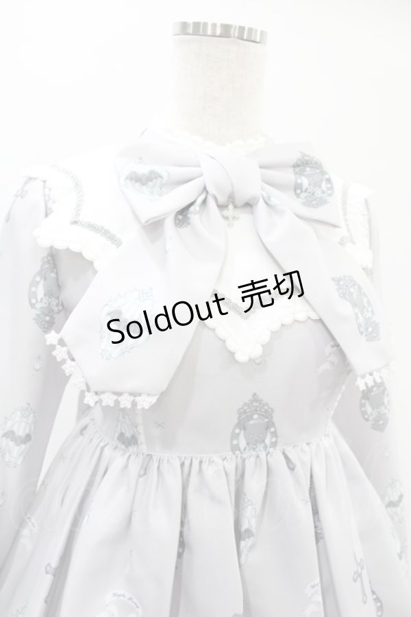 画像4: Angelic Pretty / Dream Cat Go RoundワンピースSet Free グレー H-24-12-24-1014-AP-OP-NS-ZH (4)