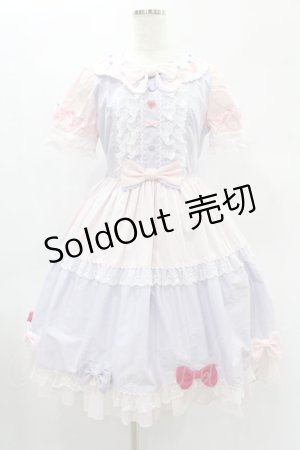 画像: Angelic Pretty / Ribbon Partyワンピース Free ラベンダー/ピンク H-24-12-24-1017-AP-OP-NS-ZH
