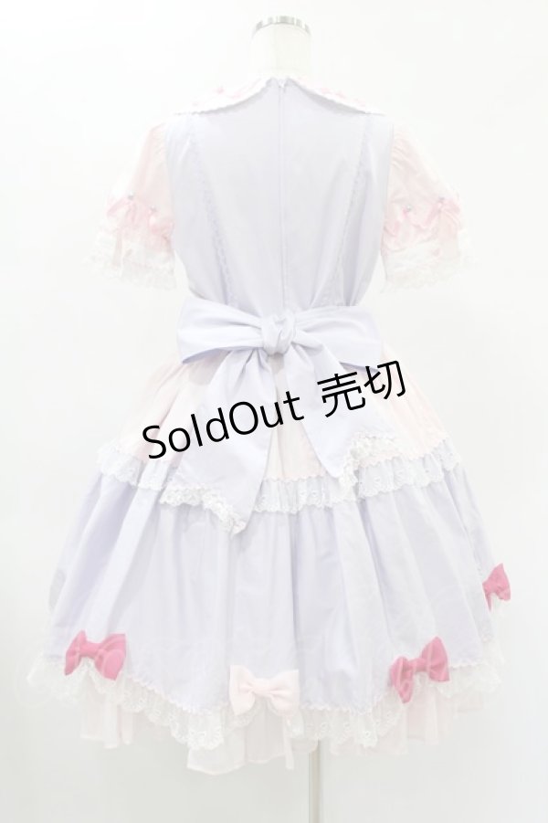 画像2: Angelic Pretty / Ribbon Partyワンピース Free ラベンダー/ピンク H-24-12-24-1017-AP-OP-NS-ZH (2)