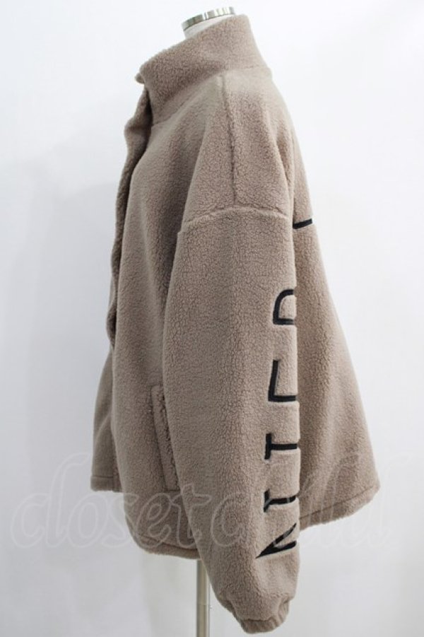 画像2: NieR Clothing / 軽量ふわもこボアアウター  ブラウン H-24-12-26-037-PU-CO-KB-ZT-C042 (2)