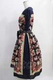 画像2: Jane Marple / Strawberry label scarfのコレットドレス  ネイビー H-24-12-26-016-JM-OP-KB-ZT206 (2)