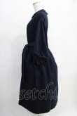 画像2: Jane Marple / CREATING ALICE刺繍ドレス  ネイビー H-24-12-27-004-JM-OP-KB-ZT082 (2)
