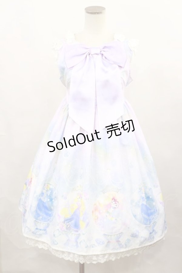 画像1: Angelic Pretty / Fairy Seasonディズニープリンセスジャンパースカート Free ラベンダー H-24-12-27-1005-AP-OP-NS-ZH (1)