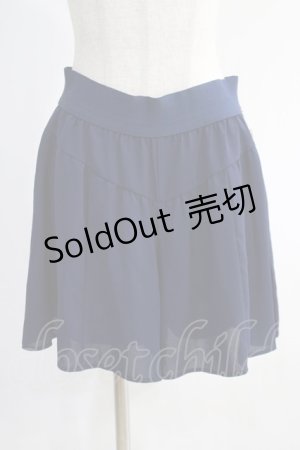 画像: Rozen Kavalier / ジョーゼットショートパンツ  紺 H-24-12-27-053-OO-PA-KB-ZH
