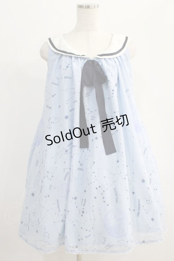 画像1: Angelic Pretty / Cosmicセーラージャンパースカート Free サックス H-24-12-28-1004-AP-OP-NS-ZH (1)