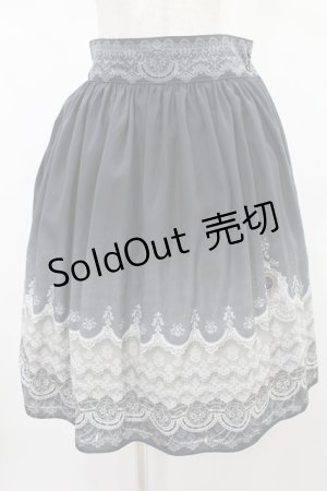 画像: abilletage / グラデーションレーススカート  ブラック H-24-12-28-006-GO-SK-KB-ZH