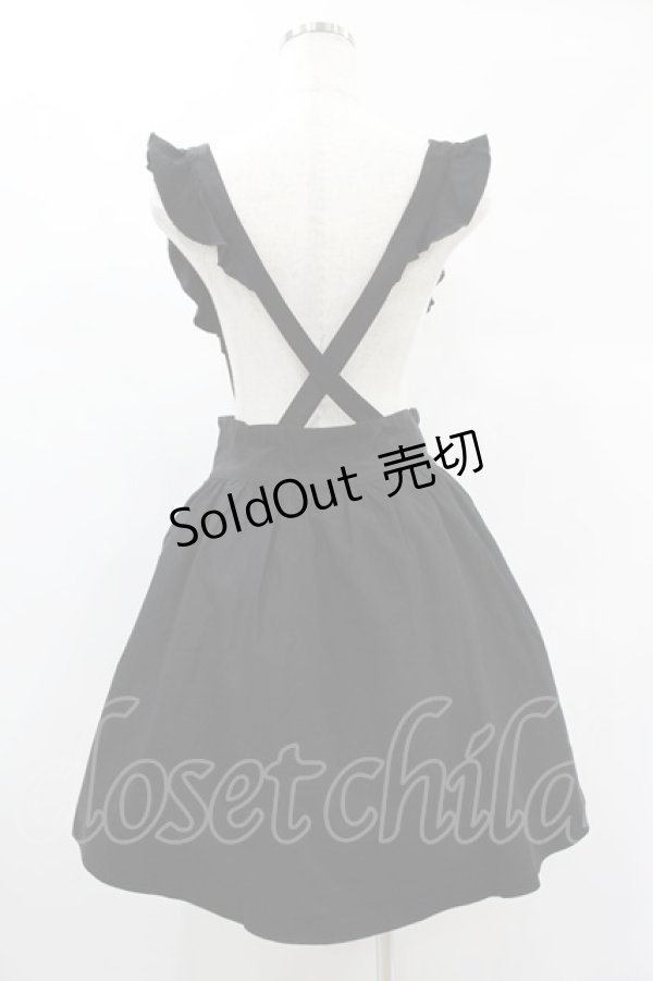 画像2: KILL STAR / YUNA SUSPENDER SKIRT M ブラック H-24-12-29-2015-SL-SK-KB-ZT382 (2)