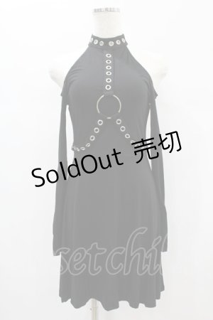 画像: KILL STAR / HELTER LONG SLEEVE DRESS XS ブラック H-24-12-29-2027-SL-OP-KB-OS