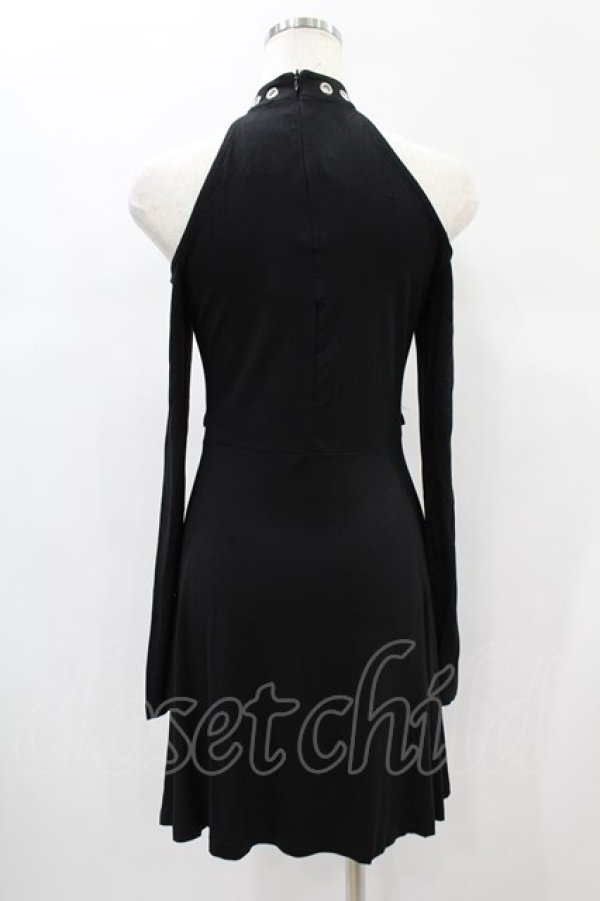 画像2: KILL STAR / HELTER LONG SLEEVE DRESS XS ブラック H-24-12-29-2027-SL-OP-KB-OS (2)
