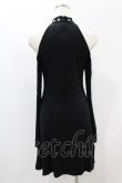 画像2: KILL STAR / HELTER LONG SLEEVE DRESS XS ブラック H-24-12-29-2028-SL-OP-KB-ZS (2)