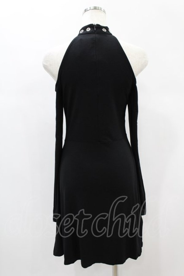 画像2: KILL STAR / HELTER LONG SLEEVE DRESS XS ブラック H-24-12-29-2028-SL-OP-KB-ZS (2)