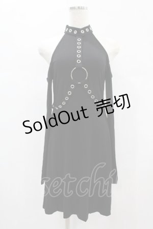 画像: KILL STAR / HELTER LONG SLEEVE DRESS S ブラック H-24-12-29-2029-SL-OP-KB-ZS