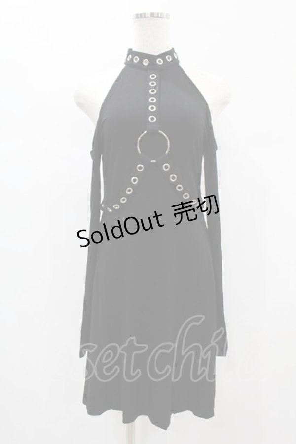 画像1: KILL STAR / HELTER LONG SLEEVE DRESS S ブラック H-24-12-29-2029-SL-OP-KB-ZS (1)