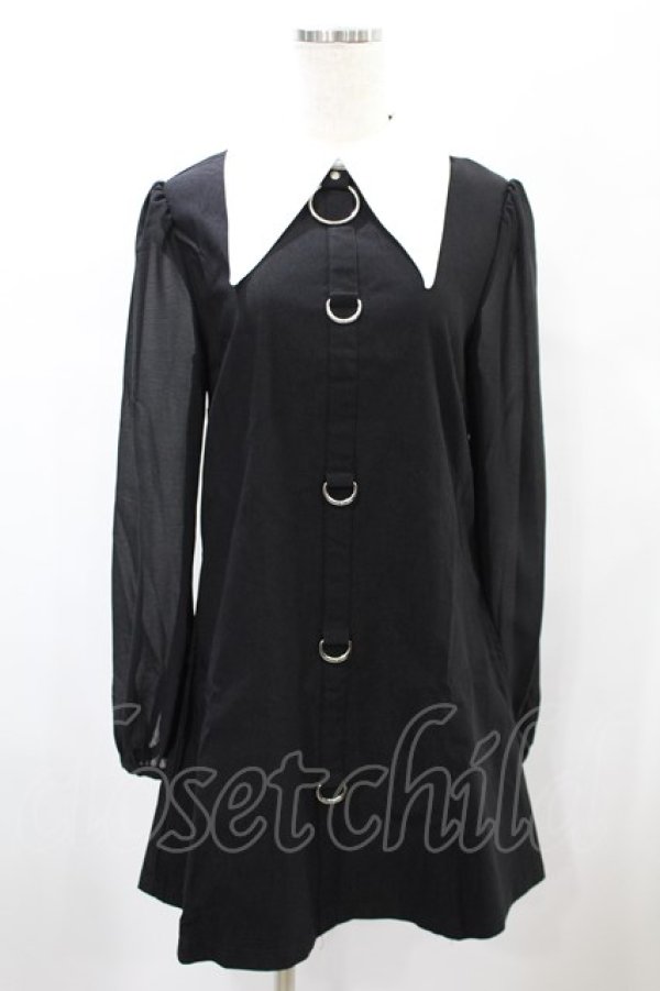 画像1: KILL STAR / SCYLLA MINI DRESS M ブラック H-25-01-02-2009-SL-OP-KB-ZS (1)