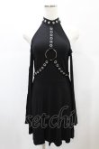 画像1: KILL STAR / HELTER LONG SLEEVE DRESS XS ブラック H-25-01-02-2002-SL-OP-KB-ZI (1)