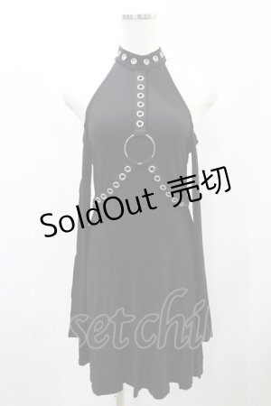 画像: KILL STAR / HELTER LONG SLEEVE DRESS XS ブラック H-25-01-02-2002-SL-OP-KB-ZI