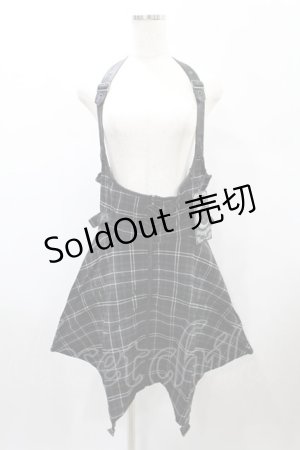 画像: KILL STAR / DAZED&CONFUSED SUSPENDER SKIRT L ブラック H-25-01-02-2022-SL-SK-KB-ZH