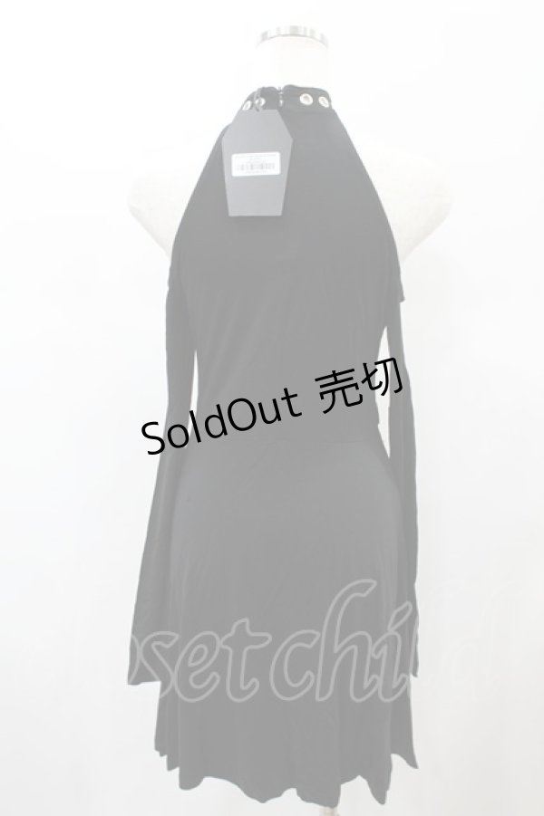 画像2: KILL STAR / HELTER LONG SLEEVE DRESS XS ブラック H-25-01-02-2003-SL-OP-KB-ZY (2)
