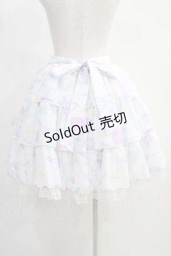 画像3: Angelic Pretty / Fluffy Puff Bunnyスカート Free オフ H-25-01-03-024-AP-SK-NS-ZH (3)