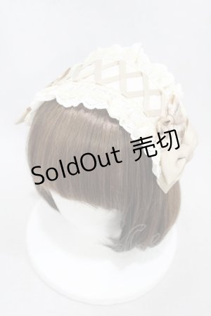 画像: Amavel / Chocolat Chat Deliciousヘッドドレス  ベージュ H-25-01-03-1006-CA-AC-NS-ZH