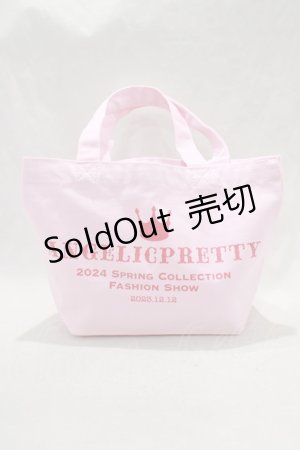 画像: Angelic Pretty / ANGELICPRETTY 2024 SPRING COLLECTION FASHION SHOWトートバッグ  ピンク H-25-01-03-052-AP-BG-NS-ZH
