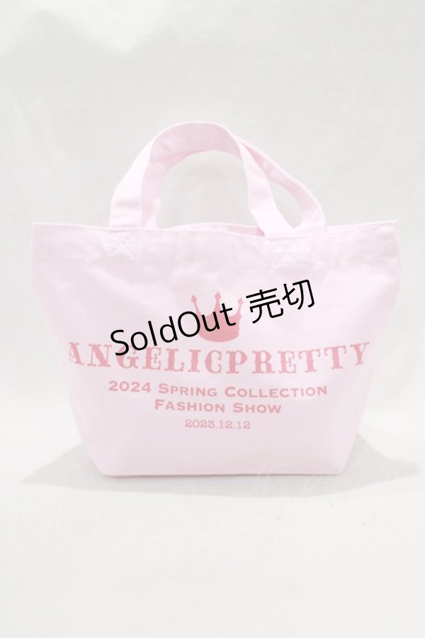 画像1: Angelic Pretty / ANGELICPRETTY 2024 SPRING COLLECTION FASHION SHOWトートバッグ  ピンク H-25-01-03-052-AP-BG-NS-ZH (1)