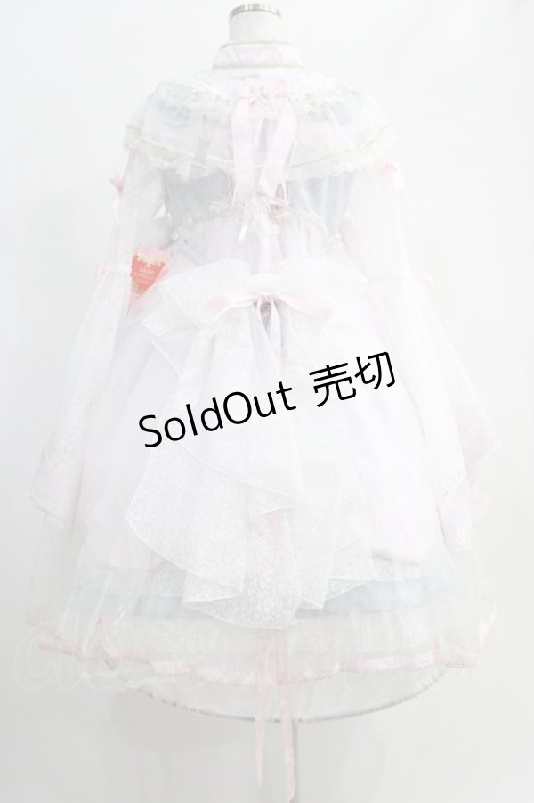 画像3: BABY,THE STARS SHINE BRIGHT / SA・KU・RA Papillonageワンピースset Free サックス H-25-01-04-002-BA-OP-NS-ZH (3)