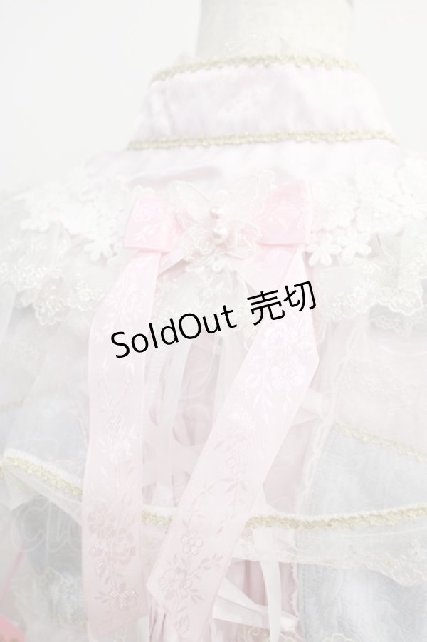 画像4: BABY,THE STARS SHINE BRIGHT / SA・KU・RA Papillonageワンピースset Free サックス H-25-01-04-002-BA-OP-NS-ZH (4)