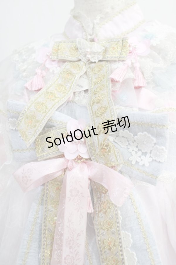 画像6: BABY,THE STARS SHINE BRIGHT / SA・KU・RA Papillonageワンピースset Free サックス H-25-01-04-002-BA-OP-NS-ZH (6)